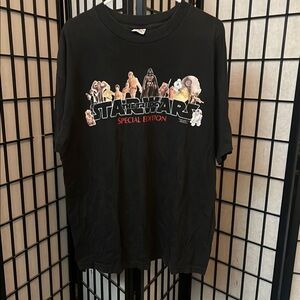 Star Wars Trilogy Special Edition Black Tee